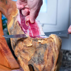 Đùi lợn muối Espana Jamon Paleta Bodega (kèm dao thớt) lợn trắng 6,5 - 7kg đùi sau