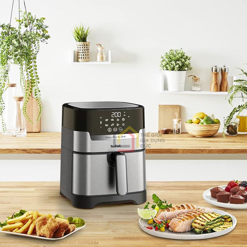 noi-chien-khong-dau-42l-tefal-2in1-easy-fry-grill-precision-ey505d15-4 Nồi chiên không dầu 4,2L Tefal 2in1 Easy Fry & Grill Precision EY505D15