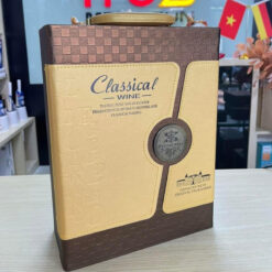 Set 2 chai rượu vang đỏ chát Château Bréjou Bordeaux 14,5%