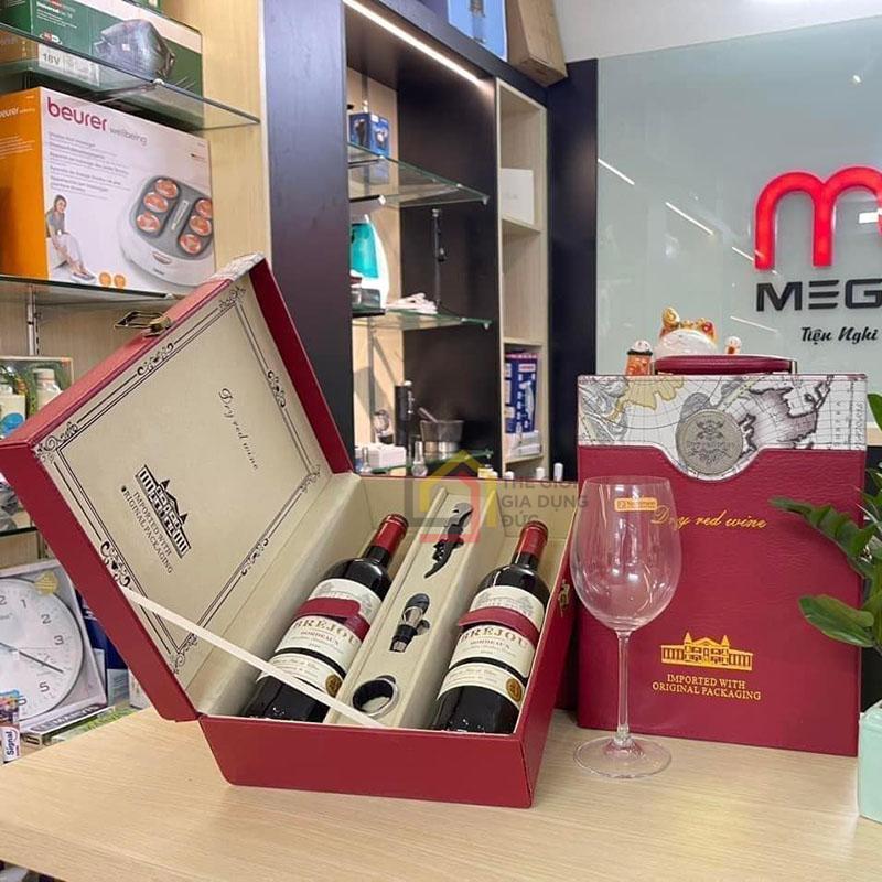 set-2-chai-ruou-vang-do-chat-chateau-brejou-bordeaux-145-9 Set 2 chai rượu vang đỏ chát Château Bréjou Bordeaux 14,5%