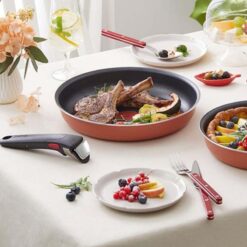 Set 2 chảo chống dính Tefal Ingenio Daily Chef L3989622 22cm và 26cm cán rời