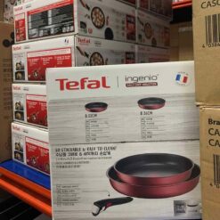 Set 2 chảo chống dính Tefal Ingenio Daily Chef L3989622 22cm và 26cm cán rời