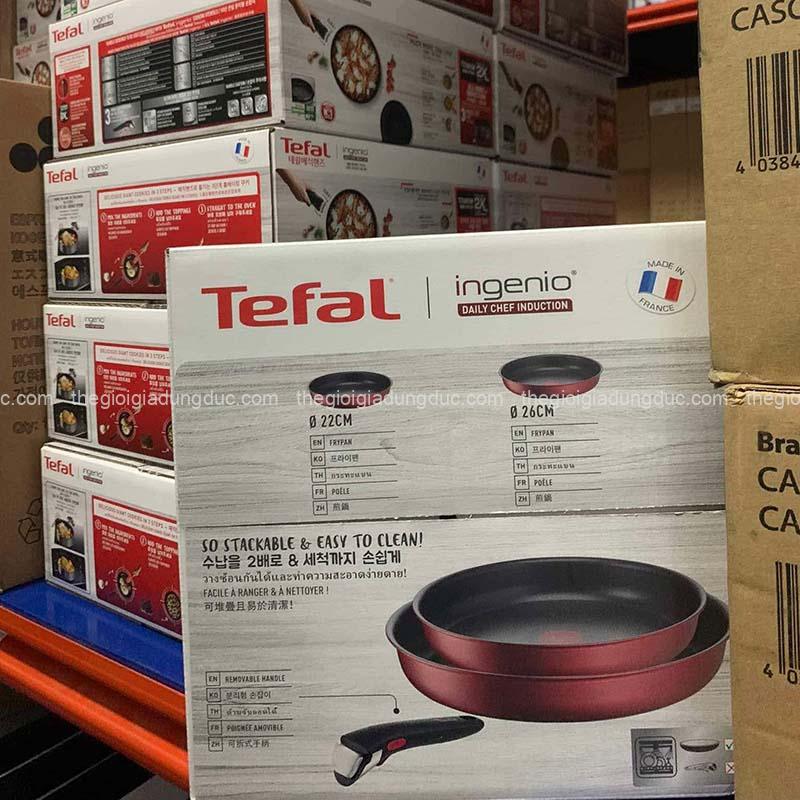 set-2-chao-chong-dinh-tefal-ingenio-daily-chef-l3989622 (14) Set 2 chảo chống dính Tefal Ingenio Daily Chef L3989622 22cm và 26cm cán rời