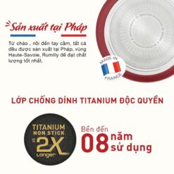 Set 2 chảo chống dính Tefal Ingenio Daily Chef L3989622 22cm và 26cm cán rời