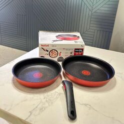 Set 2 chảo chống dính Tefal Ingenio Daily Chef L3989622 22cm và 26cm cán rời