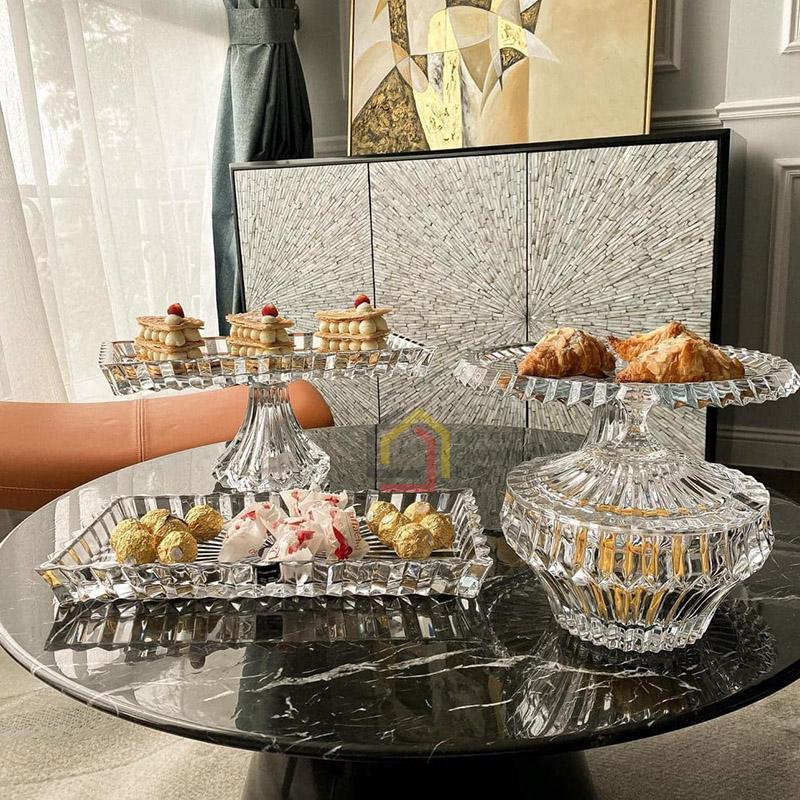 set-dia-tho-pha-le-rogaska-crown-jewel6 Set đĩa, thố pha lê Rogaska Crown Jewel