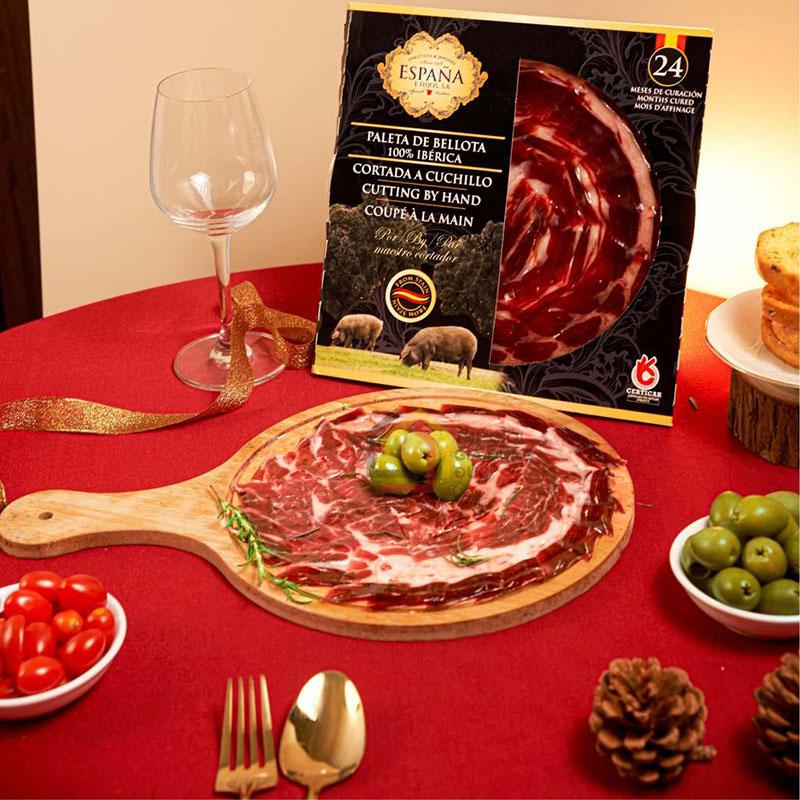 thit-heo-muoi-espana-tay-ban-nha-thai-lat-100-90g3 Thịt heo muối Espana Tây Ban Nha thái lát 100% 90g