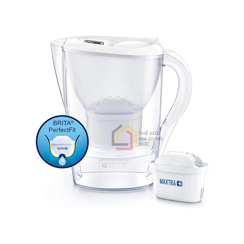 binh-loc-nuoc-brita-marella-memo-white-24l-kem-3-loi-loc1 Bình lọc nước Brita Marella Memo white 2,4L kèm 3 lõi lọc