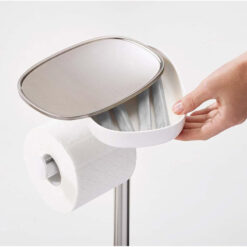 Giá đựng giấy vệ sinh và cọ toilet Joseph Joseph 75019 Easytore Plus Stand 4 in 1