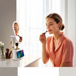 Gương trang điểm cảm ứng tích hợp đèn LED và sạc không dây WILIT UL-QU11