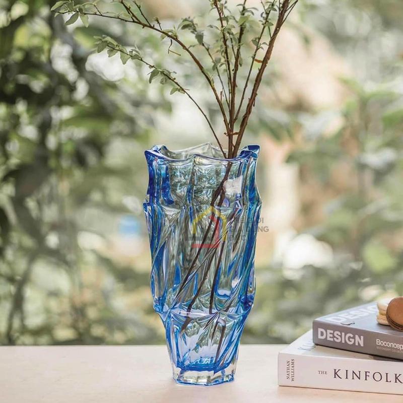 lo-hoa-pha-le-bohemia-flamenco-30cm3 Lọ hoa pha lê Bohemia Flamenco 30cm