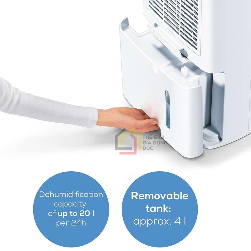 may-hut-am-beurer-le60-7 Máy hút ẩm Beurer LE60