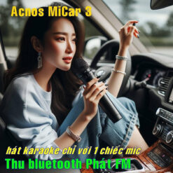 Micro không dây Acnos Micar 3 cho xe ô tô