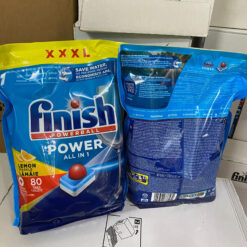 Viên rửa bát tổng hợp Finish Power All In One 80 Viên