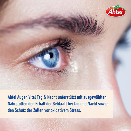 Viên uống bổ mắt Abtei Augen Vital Tag & Nacht Hộp 30v