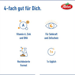 Viên uống bổ mắt Abtei Augen Vital Tag & Nacht Hộp 30v