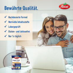 Viên uống bổ mắt Abtei Augen Vital Tag & Nacht Hộp 30v