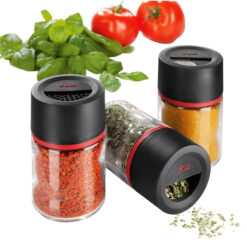 Set 3 lọ đựng gia vị Silit Storio