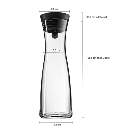 Bình thủy tinh Wmf Wasserkaraffe Basic 1L