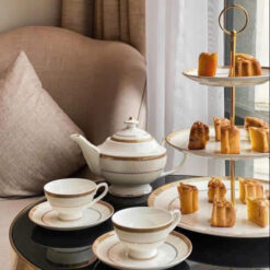 Bộ trà hoàng gia viền vàng Imperial