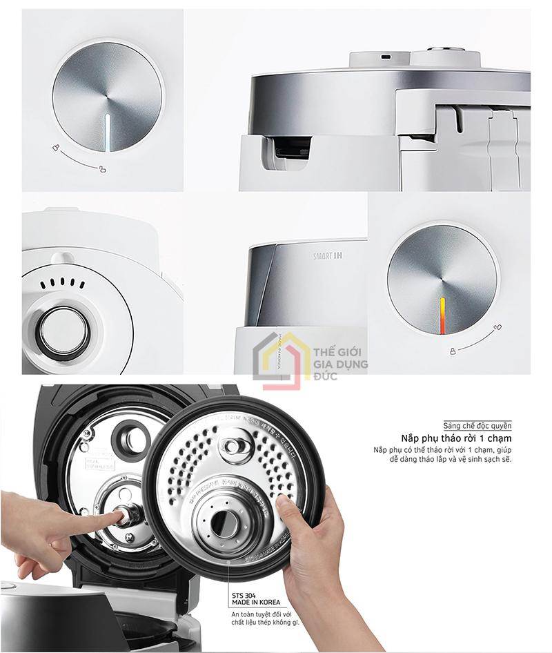 noi-com-dien-cao-tan-cuckoo-lhlr0610fw-108-lit3 Nồi cơm điện Cao tần Cuckoo LHLR0610FW 1,08 Lít