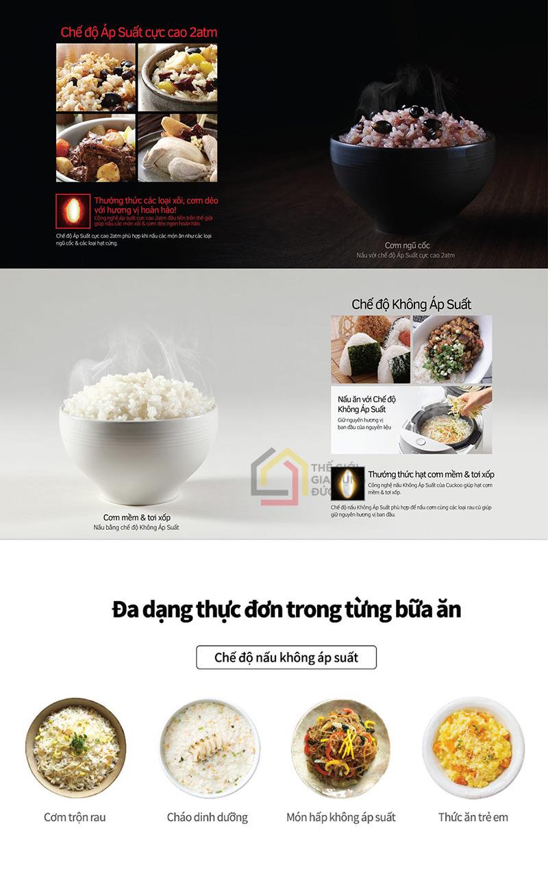 noi-com-dien-cao-tan-cuckoo-lhlr0610fw-108-lit5 Nồi cơm điện Cao tần Cuckoo LHLR0610FW 1,08 Lít