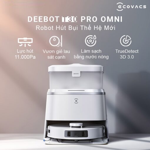 Robot hút bụi Ecovacs Deebot T30 Pro Omni