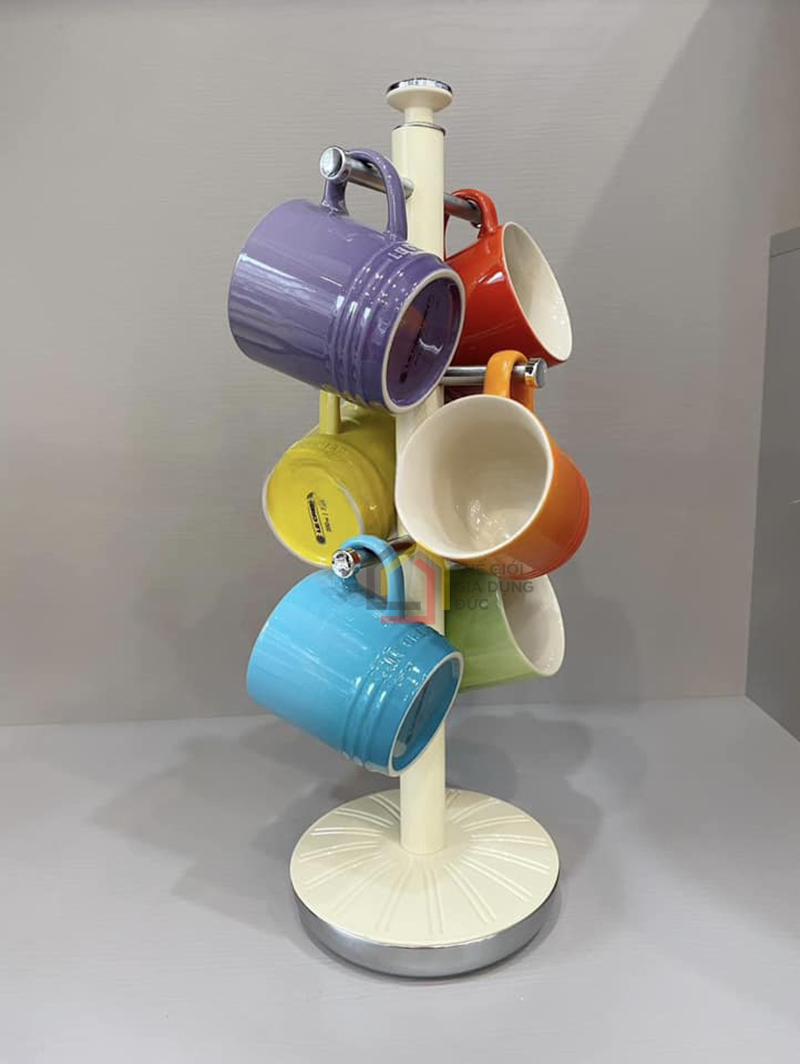 set-6-coc-le-creuset-cau-vong5 Set 6 cốc Le Creuset cầu vồng 350ml