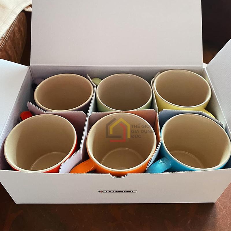 set-6-coc-le-creuset-cau-vong8 Set 6 cốc Le Creuset cầu vồng 350ml