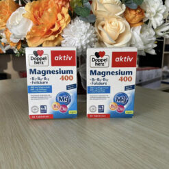 Viên uống bổ sung Magnesium 400, B1, B6, B12 + Folat