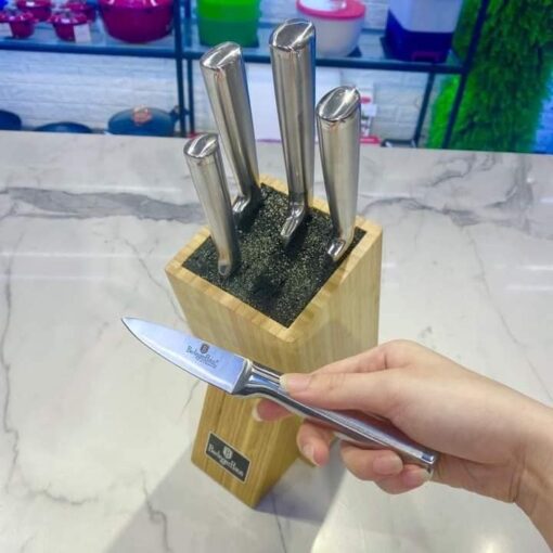 Bộ 5 dao Berlinger Haus BH-2802 (kèm giá gỗ)