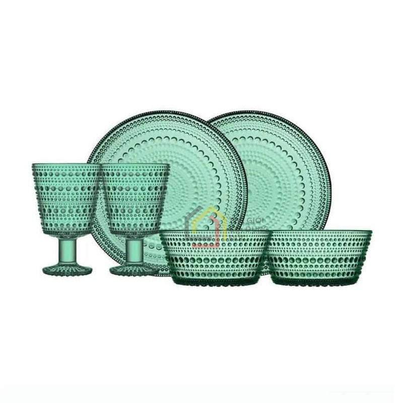 bo-bat-dia-ly-mau-xanh-ngoc-bich-ranke-home-eu Bộ bát, đĩa, ly màu xanh ngọc bích Ranke Home EU