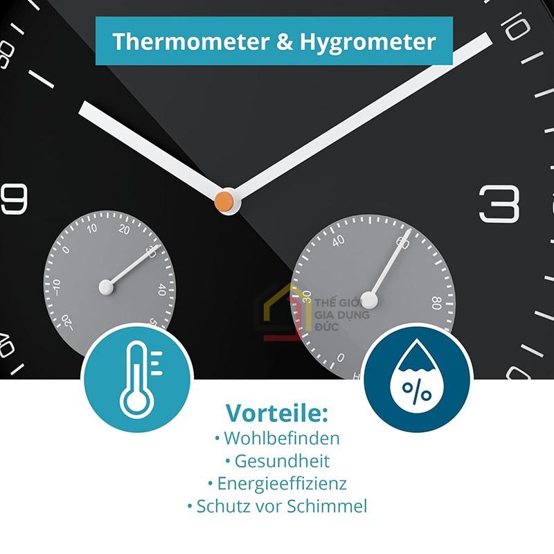 dong-ho-treo-tuong-kem-do-nhiet-do-va-do-am-mebus5 Đồng hồ treo tường kèm đo nhiệt độ và độ ẩm Mebus