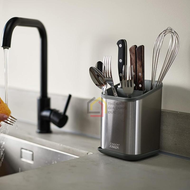 dung-cu-de-dao-thia-dia-joseph-duo-steel-cutlery-drainer-851682-4 Dụng cụ để dao, thìa, dĩa Joseph Duo Steel Cutlery Drainer 851682