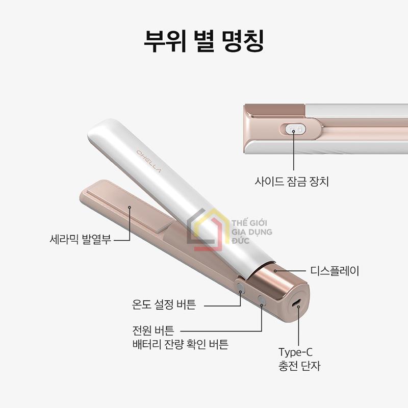 may-la-toc-uon-khong-day-graphene-ohella-ob-hi02 (13) Máy là tóc, uốn không dây Graphene Ohella OB-HI02