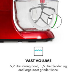 Máy làm bếp đa năng 3 in 1 Klarstein Lucia Rossa 1300w