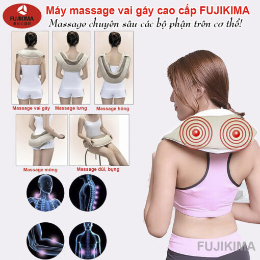 Máy massage vai gáy cao cấp Fujikima FJ 264K