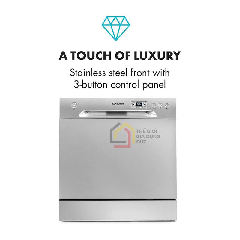 may-rua-bat-klarstein-amazonia-8-bo1 Máy rửa bát Klarstein Amazonia 8 bộ