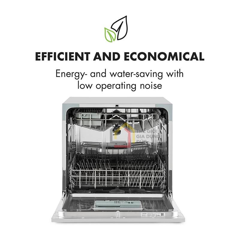 may-rua-bat-klarstein-amazonia-8-bo2 Máy rửa bát Klarstein Amazonia 8 bộ