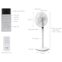 Quạt cây đứng Toshiba F-LSA20 có điều khiển