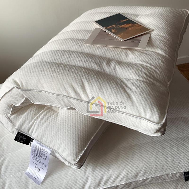 ruot-goi-thap-soi-long-vu-1-doi-2-cai Ruột gối thấp sợi lông vũ (1 đôi - 2 cái)