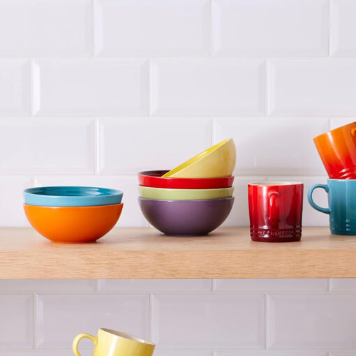 Set 6 bát ăn cơm cầu vồng Le Creuset 12cm