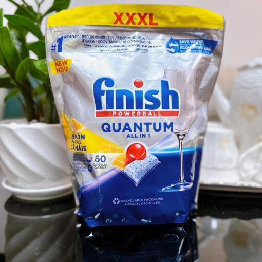 Viên rửa bát Finish Quantum 60 viên