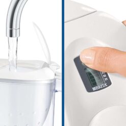 Bình lọc nước Brita Marella Memo white 2,4L kèm lõi lọc