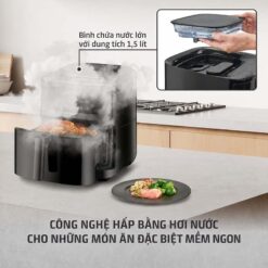 Nồi chiên không dầu kết hợp hấp CASO Airfry & Steam 700