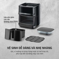 Nồi chiên không dầu kết hợp hấp CASO Airfry & Steam 700