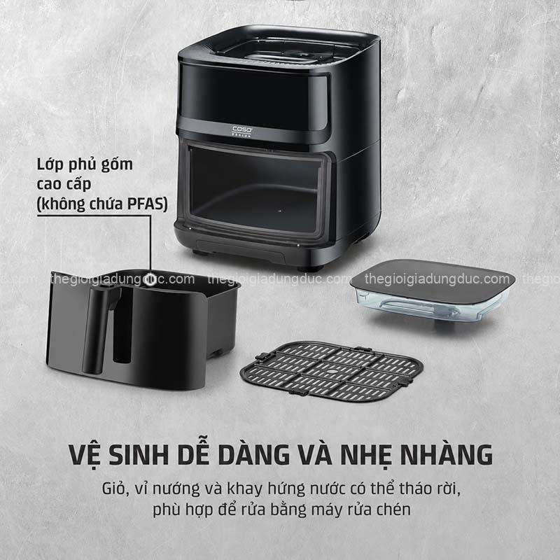 Nồi chiên không dầu kết hợp hấp CASO Airfry & Steam 700