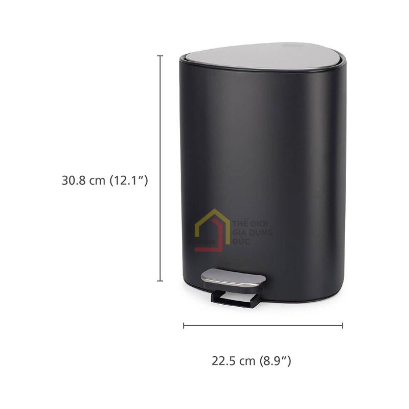 thung-rac-joseph-joseph-easystore-luxe-steel-pedal-bin-70595-5l4 Thùng rác Joseph Joseph EasyStore Luxe Steel Pedal Bin (70595) 5L