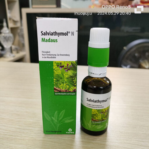 Thuốc súc miệng ho thần kỳ Salviathymol 50ml