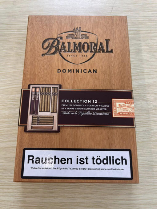 Cigar Balmoral Dominican Selection Collection Sampler (hộp 12 điếu)